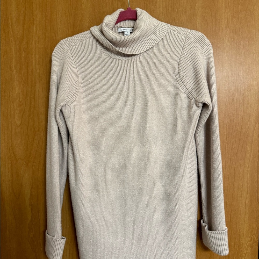 Women's Button Cuff Turtleneck Sweater main image 1